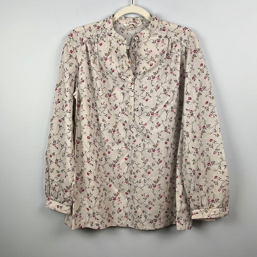 Vintage women’s floral blouse size 12, Phil Jacobs of Kansas City
